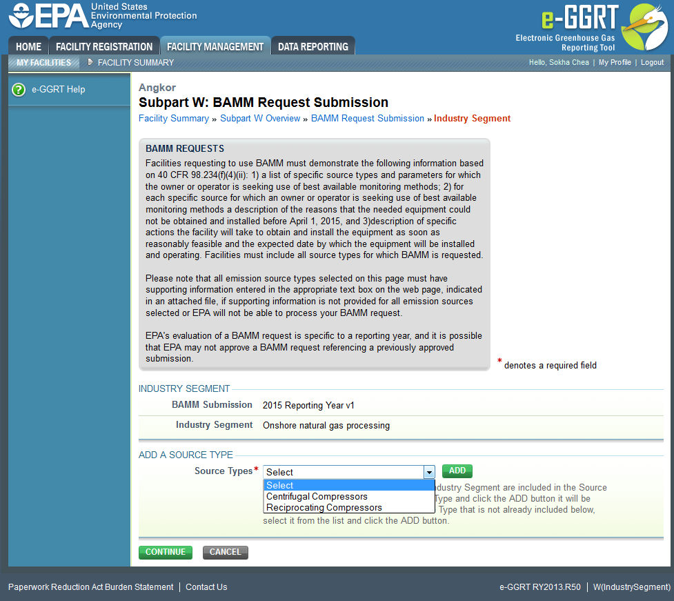 Image showing on how to add source type