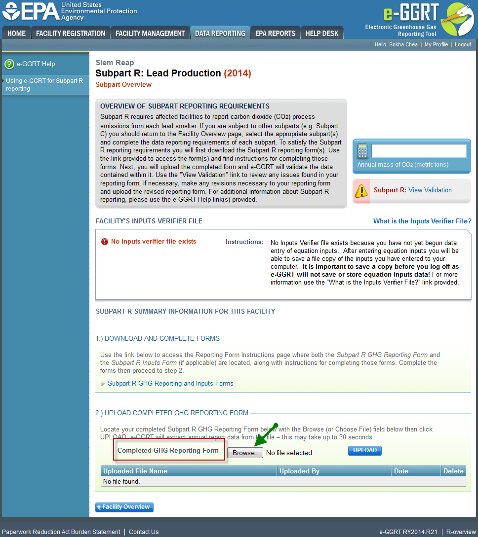 Subpart R: Subpart Overview