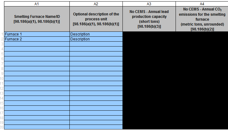 Subpart R Reporting Form - Facility with CEMS