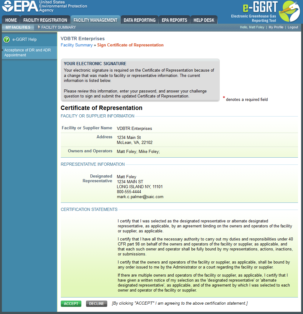 DR Accepts Appointment image