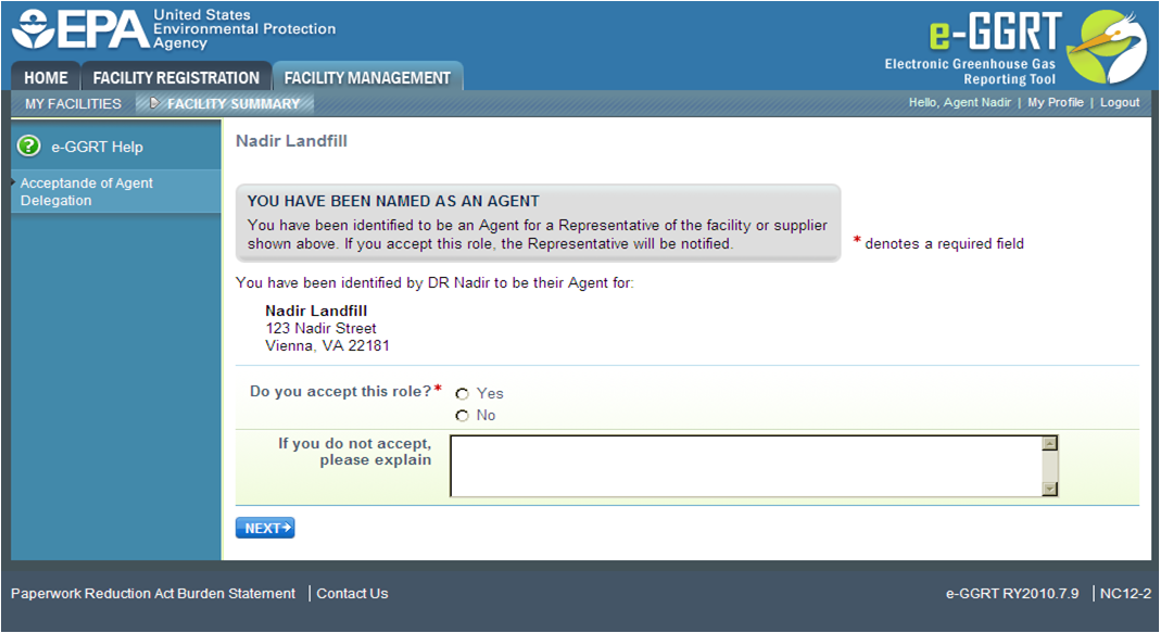 Acceptance of Agent Delegation image
