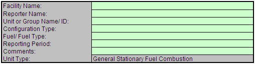 C-1, C-8 Calculation Spreadsheet Data Entry into the Green Cells
