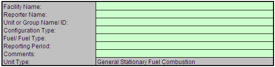 C-1a, C-8a Calculation Spreadsheet Data Entry into the Green Cells