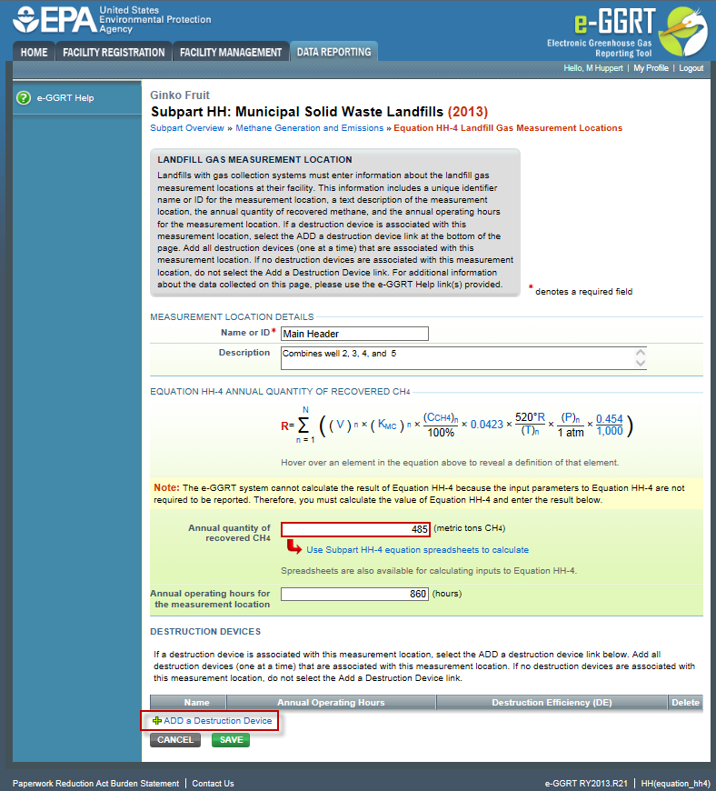 image of the optional text description 
