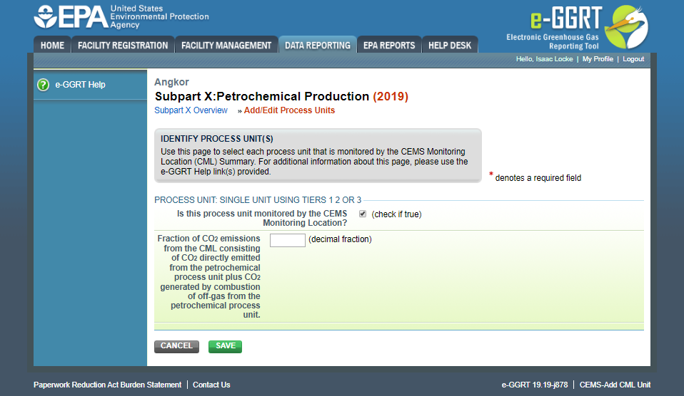 Subpart X: Step 3 - Identify Process Unit(s)