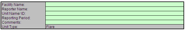 Y-1a Calculation Spreadsheet Data Entry into the Green Cells