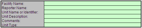 Y-8 Calculation Spreadsheet Data Entry into the Green Cells