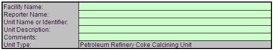 Y-13 Calculation Spreadsheet Data Entry into the Green Cells