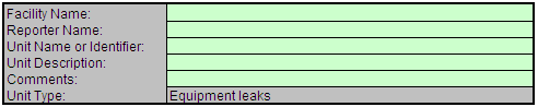 Y-21 Calculation Spreadsheet Data Entry into the Green Cells