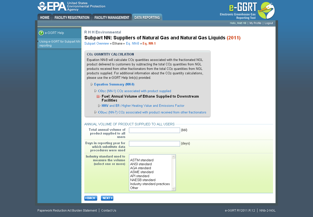 Image of Subpart NN: Suppliers of Natural Gas and Natural Gas Liquids page.