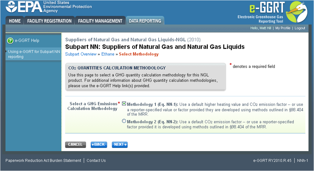 Image of Subpart NN: Suppliers of Natural Gas and Natural Gas Liquids page.